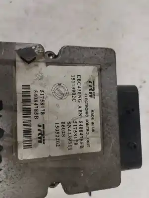 Peça sobressalente para automóvel em segunda mão abs por lancia ypsilon (101) 1.4 16v oro (10.2006->) referências oem iam 54084785b sn4239311 51758178