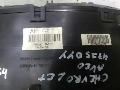 Peça sobressalente para automóvel em segunda mão quadrante por chevrolet aveo 1.4 cat referências oem iam ah6a270244  96652451