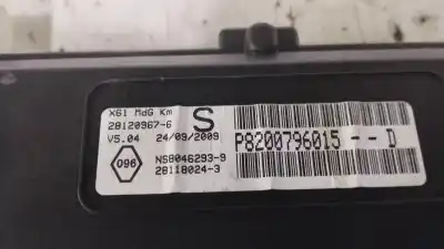 Автозапчастина б/у панель інструментів для renault kangoo / grand kangoo ii (kw0/1_) 1.5 dci 85 (kw0k kw0l kw0b) посилання на oem iam p8200796015d ns80462939 281209676