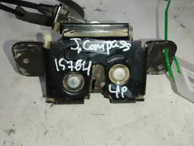 Second-hand car spare part trunk lock for jeep compass 2.0 crd cat oem iam references 176aba  