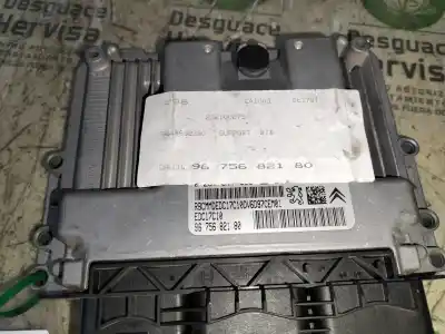 Peça sobressalente para automóvel em segunda mão centralina de motor uce por citroen c4 lim. 1.6 hdi fap referências oem iam 9675682180