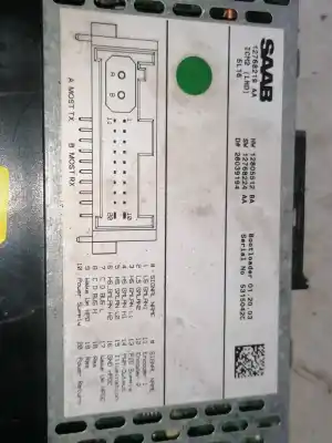 Piesă de schimb auto la mâna a doua sistem de navigare gps pentru saab 9-3 cabrio 2.0 referințe oem iam 12768219aa 12768224aa 12805512ba