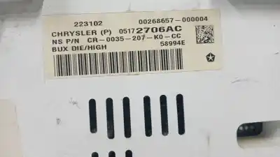 Peça sobressalente para automóvel em segunda mão quadrante por jeep compass limited 4x4 referências oem iam 05172706ac  05172706ac
