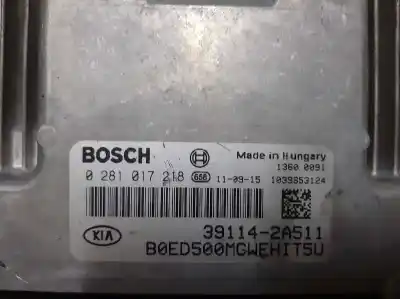 Second-hand car spare part ecu engine control for kia cee´d drive oem iam references 0281017218  