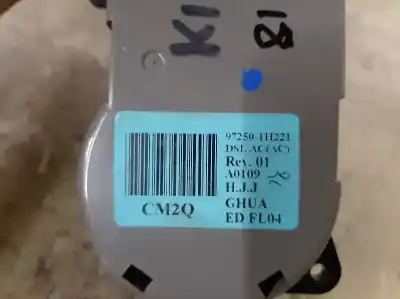 Second-hand car spare part heating / air conditioning control panel for kia cee´d drive oem iam references 1108160254  
