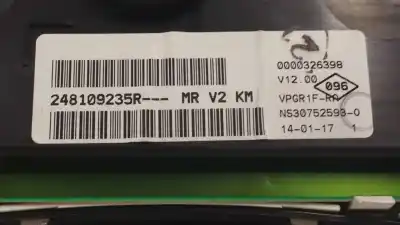 Peça sobressalente para automóvel em segunda mão quadrante por dacia sandero stepway referências oem iam 248109235r  0000326398