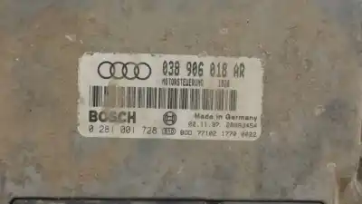 Second-hand car spare part ecu engine control for audi a3 (8l) 1.9 tdi ambiente oem iam references 038906018ar  0281001728