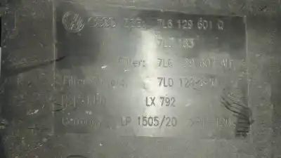 Автозапчасти б/у воздушный фильтр за audi q7 (4l) 3.0 v6 24v tdi ссылки oem iam 7l6129601q  