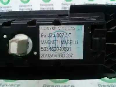 Peça sobressalente para automóvel em segunda mão display gps / multimídia por peugeot partner (s2) * referências oem iam   