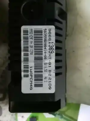 Second-hand car spare part multifunction display for citroen c3 1.4 hdi exclusive oem iam references 96661369xt  50355029041400