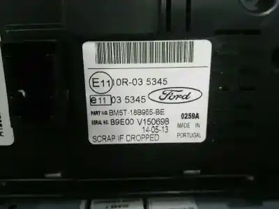Second-hand car spare part multifunction display for ford focus lim. (cb8) 1.0 ecoboost cat oem iam references bm5t18b955be  