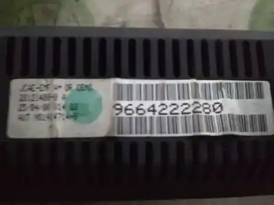 İkinci el araba yedek parçası çok fonksiyonlu ekran için fiat scudo combi (272) 2.0 jtdm oem iam referansları 9664222280 ns14147148 281214888a