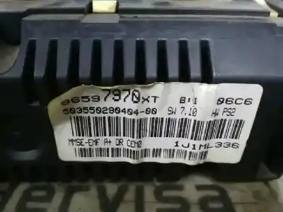 Second-hand car spare part multifunction display for citroen c3 1.4 oem iam references 96597970xt  50355029040400