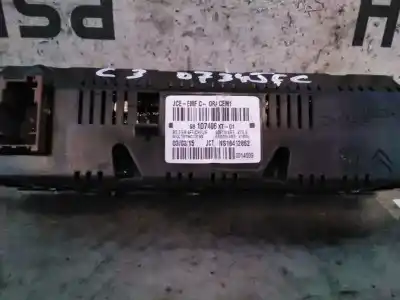 Second-hand car spare part multifunction display for citroen c3 1.0 vti oem iam references 98107406xt  