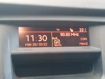 Second-hand car spare part multifunction display for peugeot 508 access oem iam references 966533438000  