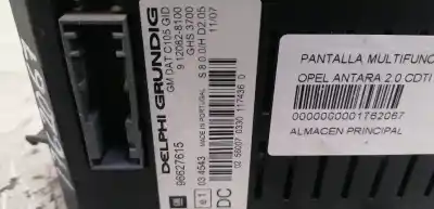 Автозапчастина б/у багатофункційний дисплей для opel antara 2.0 cdti cat (z 20 dmh / llw) посилання на oem iam 96627615 gmdatc105gid 9120828100
