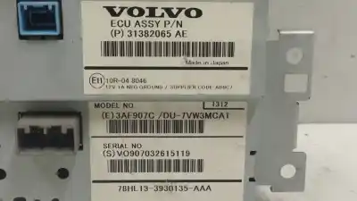 Second-hand car spare part multifunction display for volvo xc60 2.0 diesel d4 oem iam references 31382065ae  