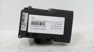 Second-hand car spare part abs for fiat scudo combi (272) 1.6 jtdm cat oem iam references 1401259780 0265232065 1401259780