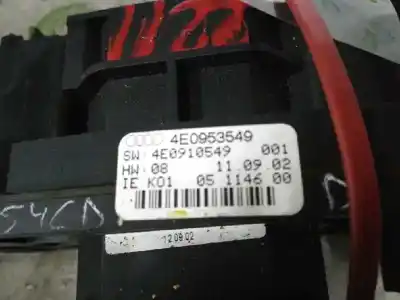 Second-hand car spare part headlights switch for audi a8 (4e2) 4.2 quattro oem iam references 4e0953549 4e0953503b 4e0910549