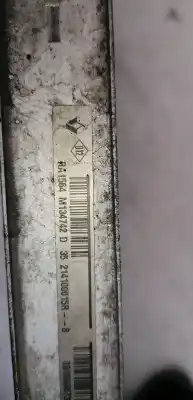 Автозапчастина б/у водяний радіатор для renault grand scenic 2 1.9 dci 130ch manual посилання на oem iam 35214100015r ra1564 m134742d