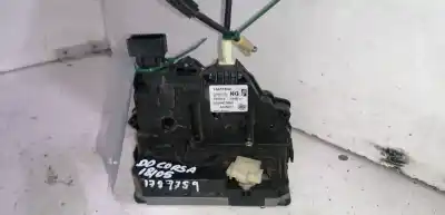 Second-hand car spare part front right door lock for opel corsa e expression oem iam references 13431840