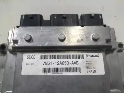 Second-hand car spare part ecu engine control for ford focus c-max (cap) 1.8 cat oem iam references 7m5112a650aab  