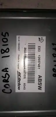 Second-hand car spare part ecu engine control for opel corsa e expression oem iam references 12657461 12642927 86absw586043016n