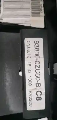 Peça sobressalente para automóvel em segunda mão quadrante por toyota auris (_e15_) 1.4 d-4d (nde150_) referências oem iam 838000zc80  sv0200