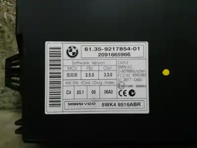 Pezzo di ricambio per auto di seconda mano modulo elettronico per bmw x5 (e70) m riferimenti oem iam   5wk49516abr