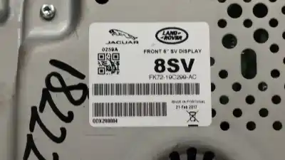 Second-hand car spare part multifunction display for land rover range rover evoque evoque oem iam references fk7219c299ac  