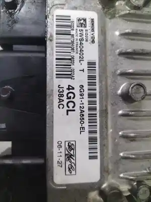 Second-hand car spare part ecu engine control for ford s-max (ca1) 2.0 tdci cat oem iam references 6g9112a650el 5ws40402l 6g9112a650el