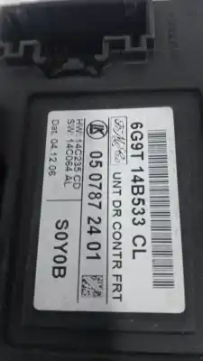 Second-hand car spare part electronic module for ford s-max (ca1) 2.0 tdci cat oem iam references 6g9t14b533cl 0507872401 6g9t14b533cl