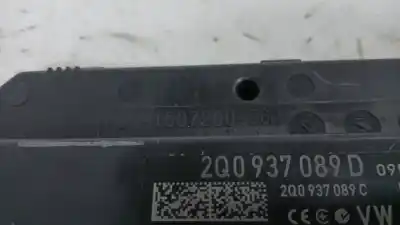 Second-hand car spare part electronic module for volkswagen polo 1.0 tsi oem iam references 2q0937089d  a3c0714510300