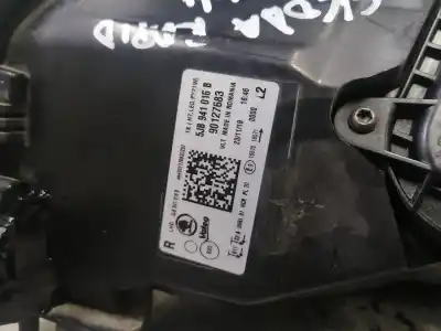 Second-hand car spare part right headlight for skoda rapid 1.0 tsi oem iam references 5jb941016b 90127683 5j0941016b