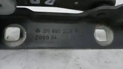 Автозапчастина б/у петля капота для mercedes-benz clase e (w211) berlina e 220 cdi (211.006) посилання на oem iam 2118800128 2118800228 2118800128
