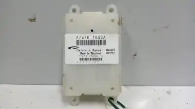 Peça sobressalente para automóvel em segunda mão módulo eletrônico por nissan note (e11e) 1.5 dci turbodiesel cat referências oem iam 274701kg0a