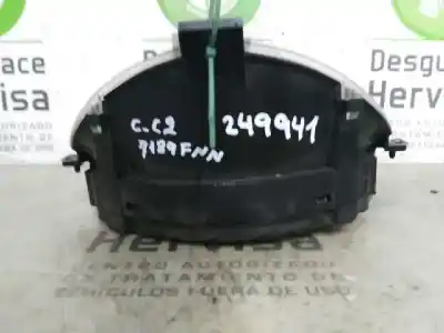 Peça sobressalente para automóvel em segunda mão quadrante por citroen c2 (jm_) 1.1 referências oem iam p9660225780d02 6602413v 281149726