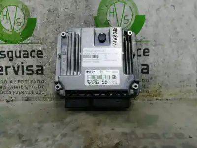 Peça sobressalente para automóvel em segunda mão centralina de motor uce por toyota auris (_e15_) 1.4 d-4d (nde150_) referências oem iam 0281014846