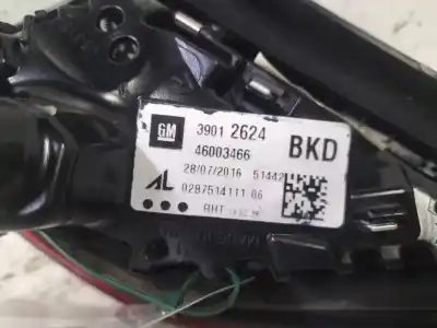 Second-hand car spare part interior rear right light for opel corsa e selective oem iam references 46003466  