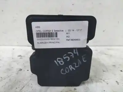 Second-hand car spare part abs for opel corsa e selective oem iam references 39049600