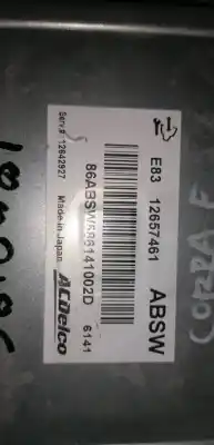 Second-hand car spare part ecu engine control for opel corsa e selective oem iam references e8312657461 12642927 86absw586141002d