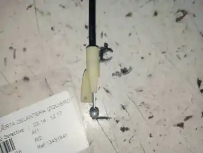 Second-hand car spare part left front door lock for opel corsa e selective oem iam references 13431841  