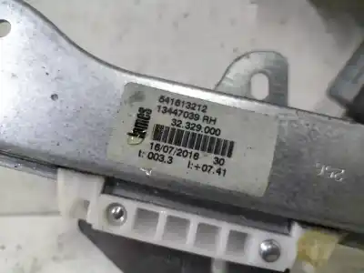 Second-hand car spare part passenger side right window regulator for opel corsa e selective oem iam references 13447039rh  