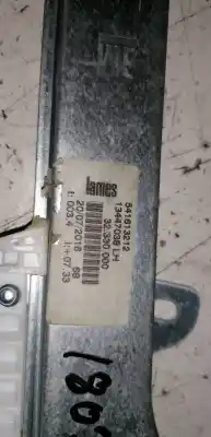 Second-hand car spare part driver left window regulator for opel corsa e selective oem iam references 541613212 32330000 13447038