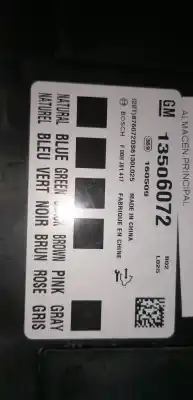 Second-hand car spare part electronic module for opel corsa e selective oem iam references 13506072 f00hj01417 160509