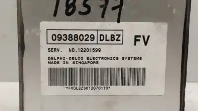 Second-hand car spare part ecu engine control for daewoo lanos 1.4 cat oem iam references 09388029  12201599