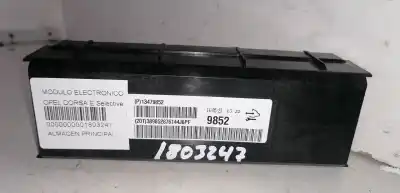 Second-hand car spare part electronic module for opel corsa e selective oem iam references 13479852 9852 20t389852876144j6pf