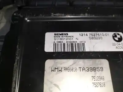 Second-hand car spare part ecu engine control for mini mini (r50,r53) one oem iam references 1214752761001  s118012001n