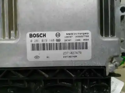 Second-hand car spare part ecu engine control for renault clio iv expression oem iam references 0281019148 237102748r 237102747r
