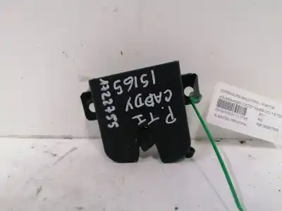 Second-hand car spare part trunk lock for volkswagen caddy ka/kb (2c) 1.6 tdi oem iam references 2k0827505